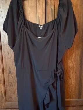 Lily rose black knee length dress